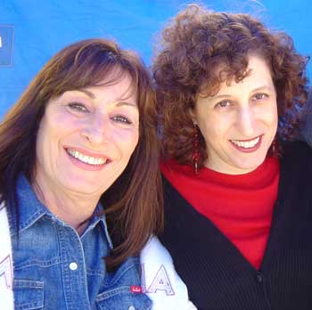 Anjelica Huston, Director, and Rachel Simon